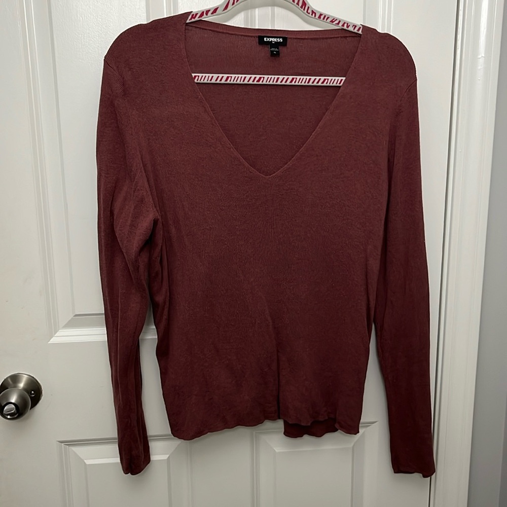 Women’s Express Sweater - XL, Mauve